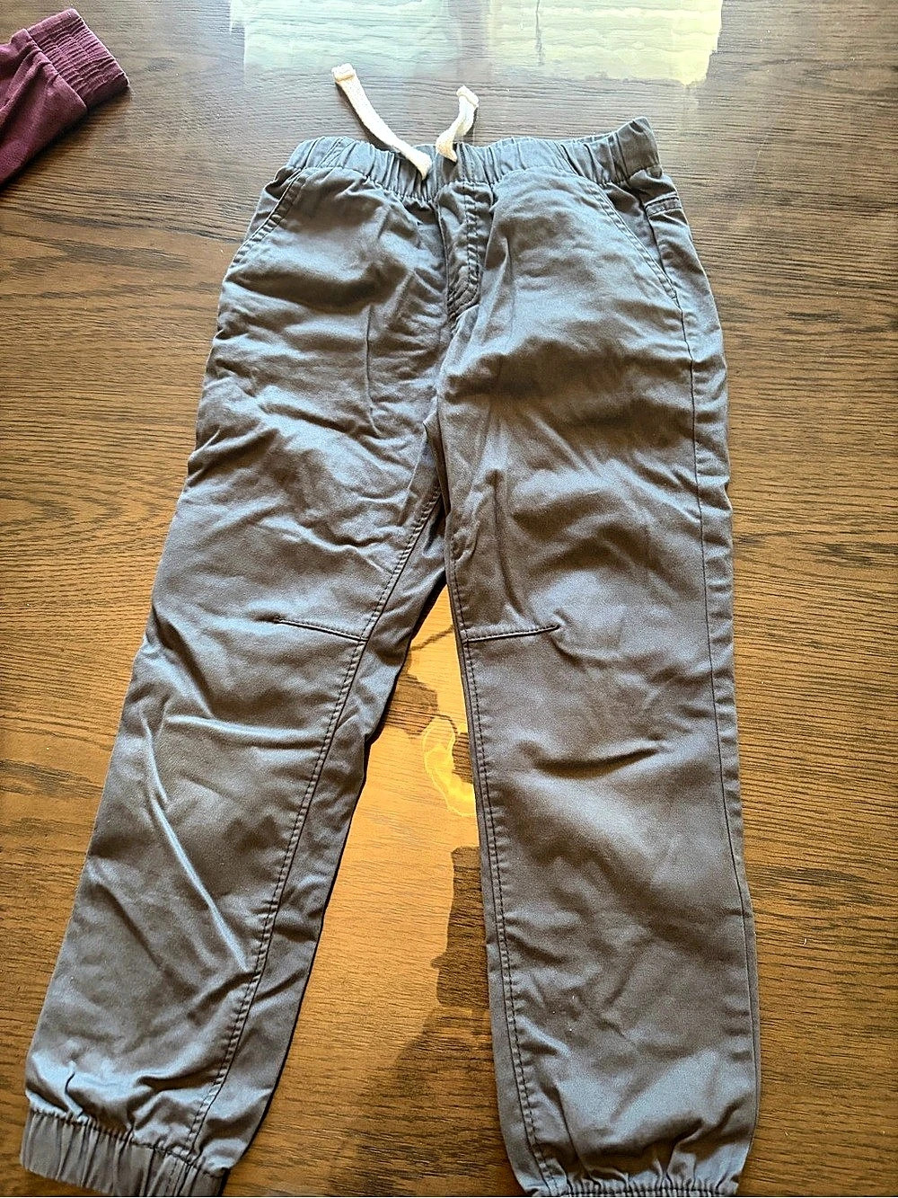 Cat & Jack Kids Jogger Pants Gray Boys 5T